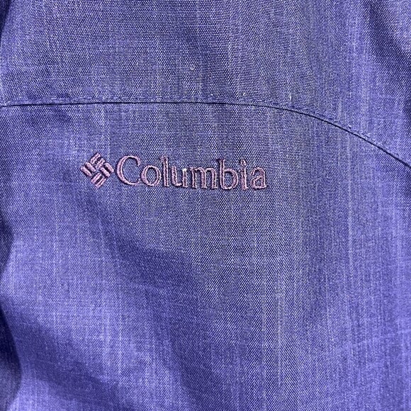 Columbia Jacket Womens Large Purple Full Zip Coat Lined Interchange Gorpcore - Picture 2 of 13